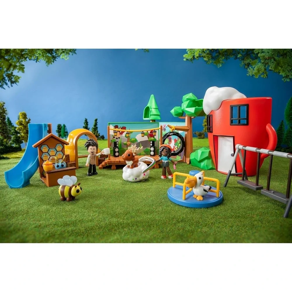 Adopt Me! Coffee Shop and Playground Playset Comes with Online Virtual Item Code